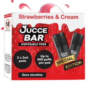 Strawberries and Cream Disposable Pods