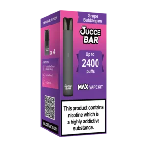 Grape Bubblegum Big Puff Vape Kit