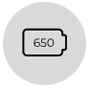 650mAh Battery