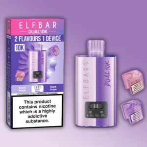 ELF BAR DUAL 10K GRAPE EDITION