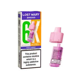 BM6000 Fizzy Cherry Prefilled Pods