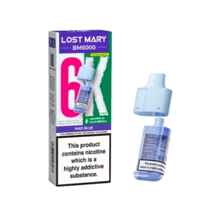 BM6000 Mad Blue Prefilled Pods