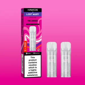 LOST MARY x HAWCOS Crystal Pro Prefilled Pods Pink Lemonade