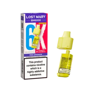 BM6000 Pink Lemonade Prefilled Pods