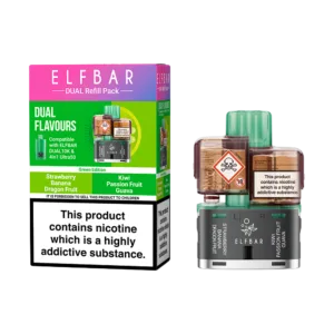 Green Edition ELFBAR Dual 10k Refill Pod Pack
