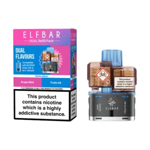 Shisha Edition ELFBAR Dual 10k Refill Pod Pack