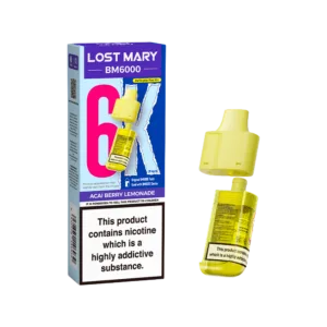 BM6000 Acai Berry Lemonade Prefilled Pods