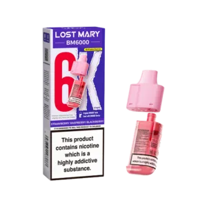 BM6000 Strawberry Raspberry Blackberry Prefilled Pods