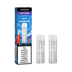 Berry Ice Lost Mary x Hawcos Crystal Pro Prefilled Pods