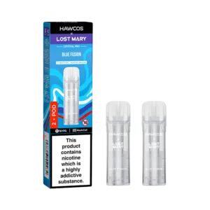 Blue Fusion Lost Mary x Hawcos Crystal Pro Prefilled Pods