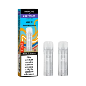 Mango Ice Lost Mary x Hawcos Crystal Pro Prefilled Pods