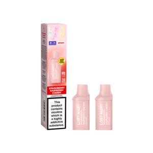 BM600 Strawberry Raspberry Cherry Prefilled Pods